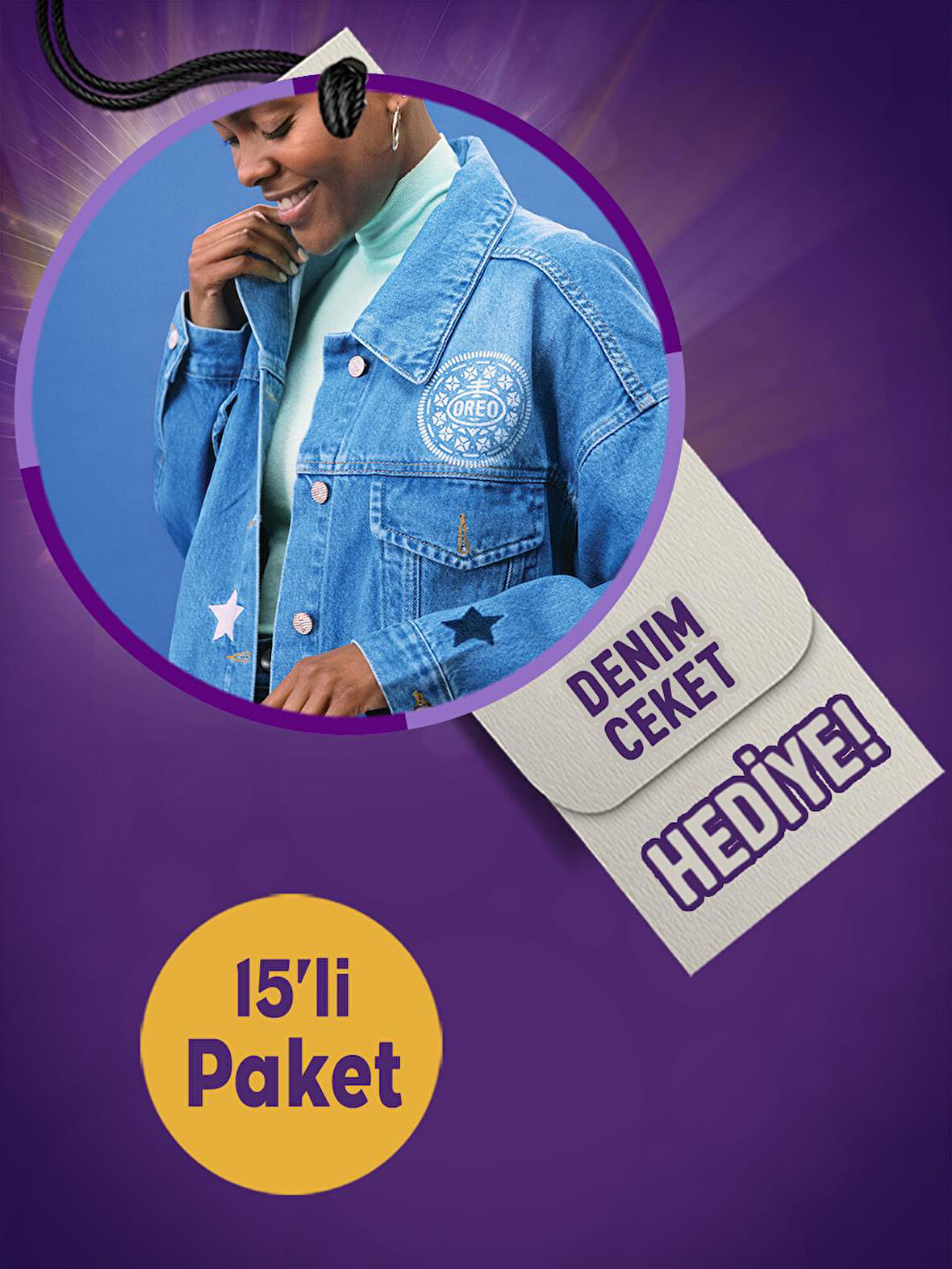 Atıştırmalık Paketi (Oreo Denim Ceket Hediyeli)