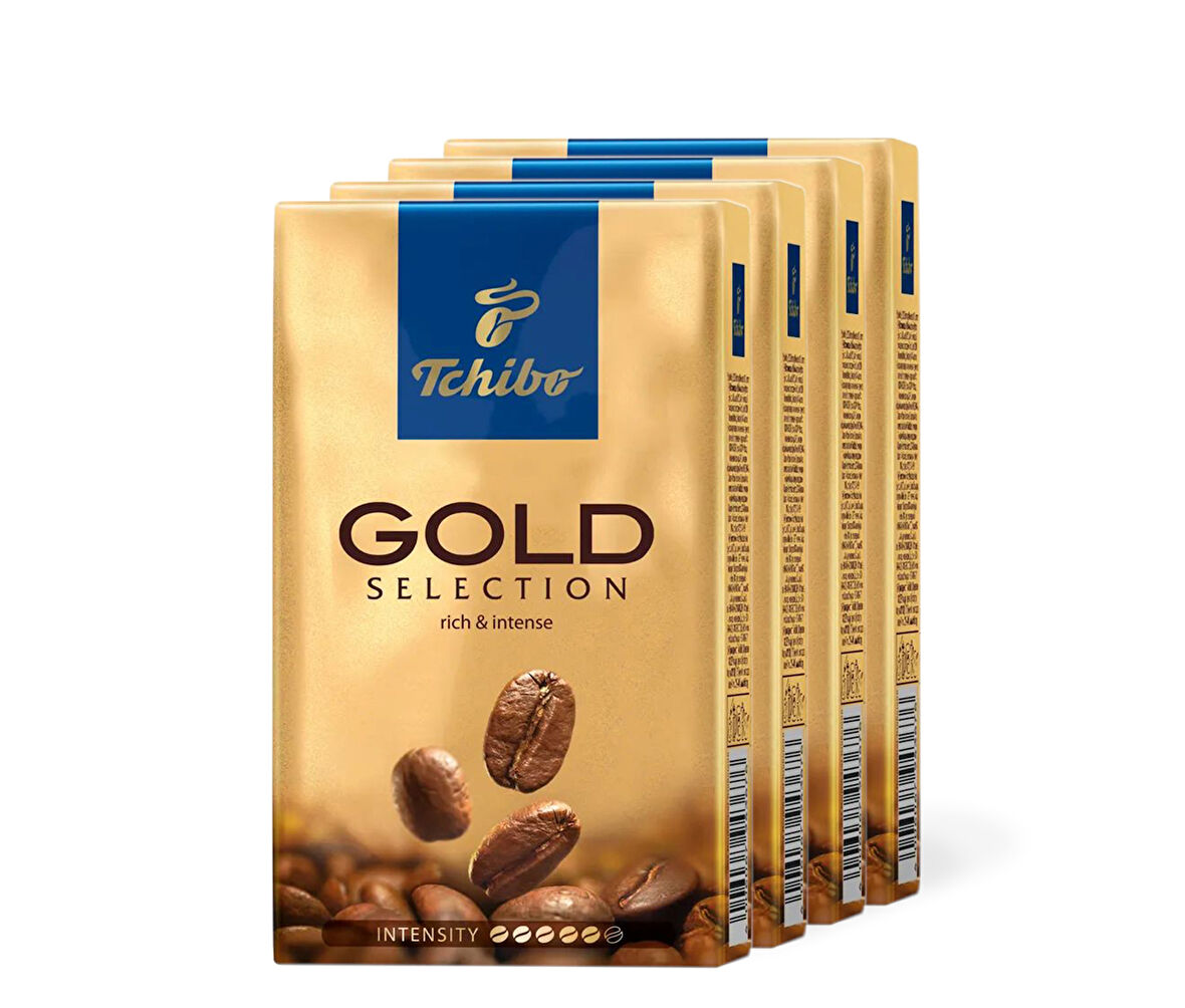 Tchibo Gold Selection Filtre Kahve 4x250 g