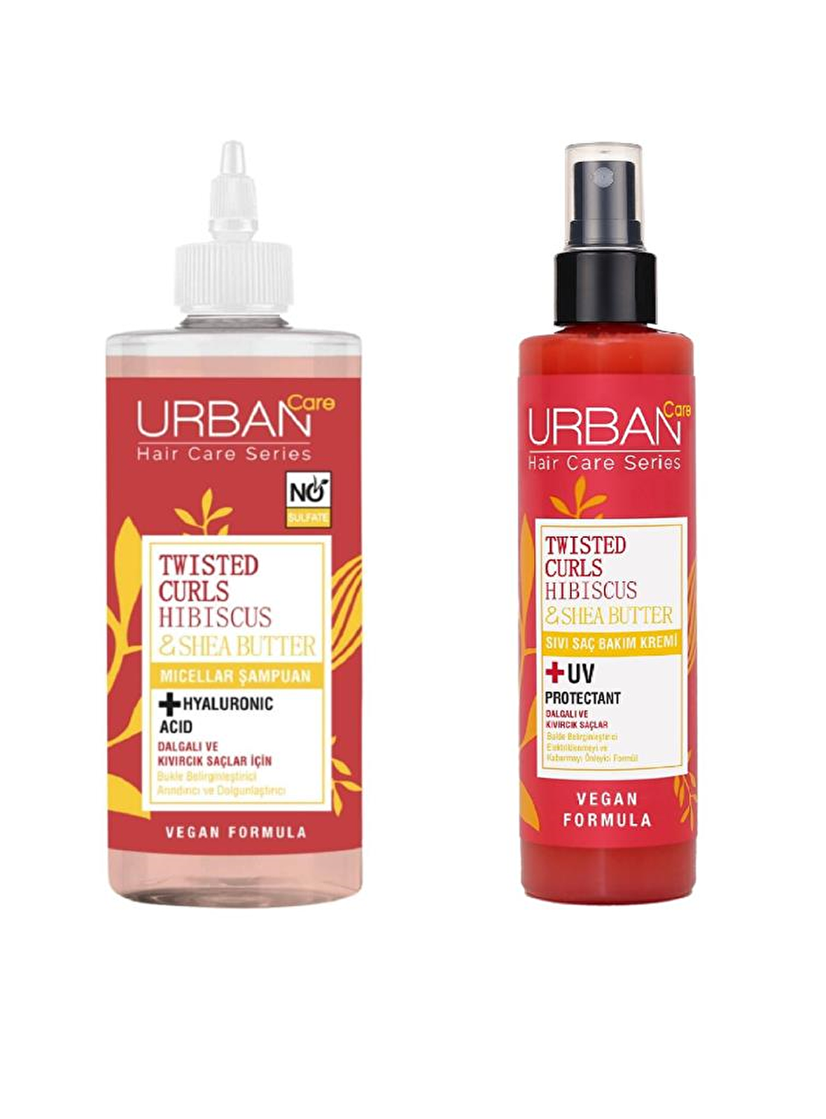 Urban Care Kıvırcık Saçlar Micellar Şampuan 340ml-Sprey 200ml Set