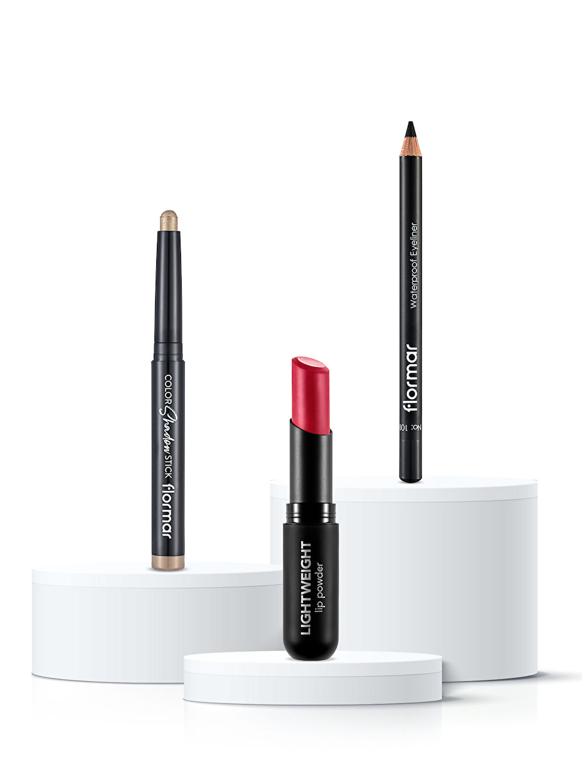 Flormar Red Charm 3'lü Makyaj Seti