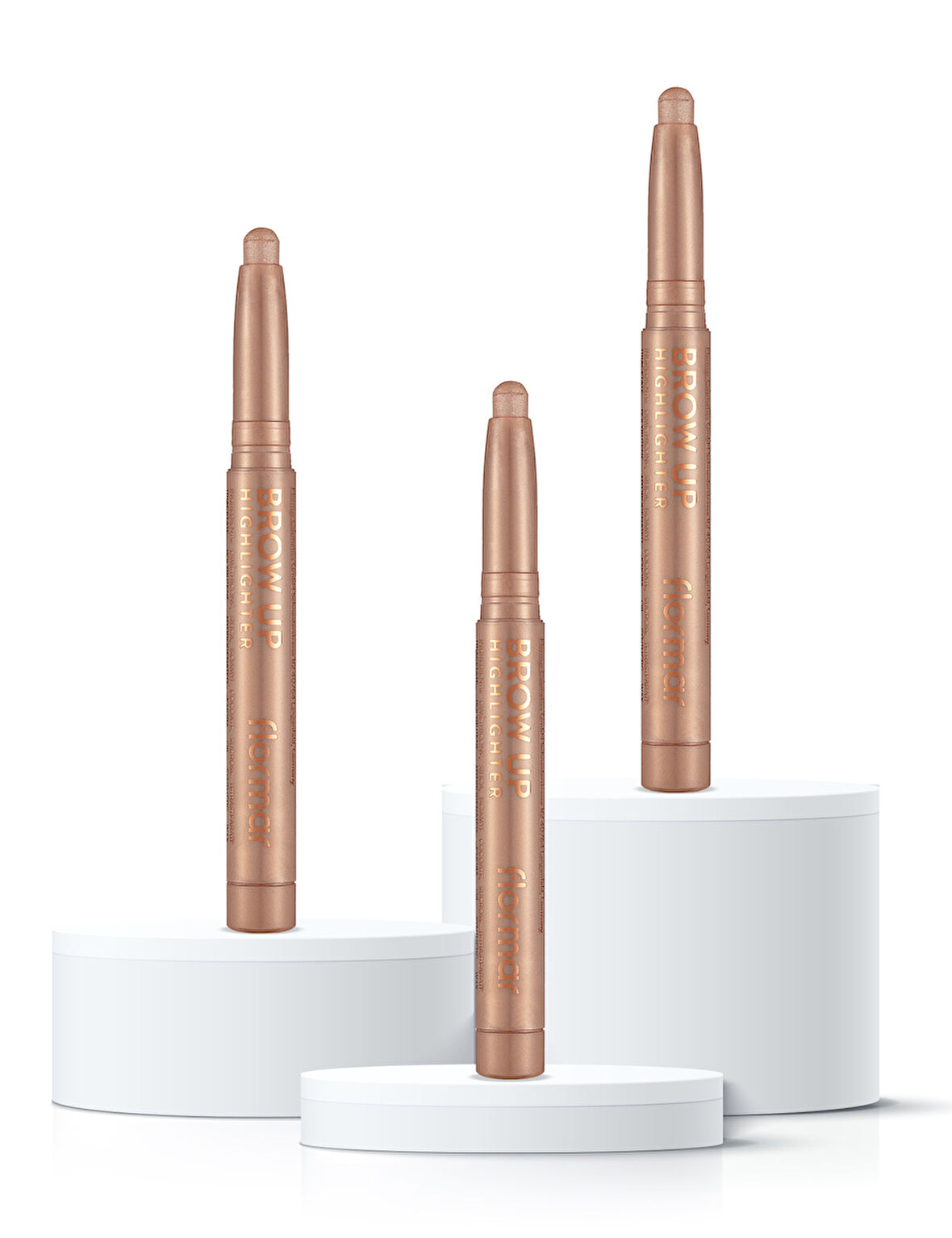 Flormar Aydınlatıcı Kaş Kalemi Brow Up 3'lü Set- Champagne