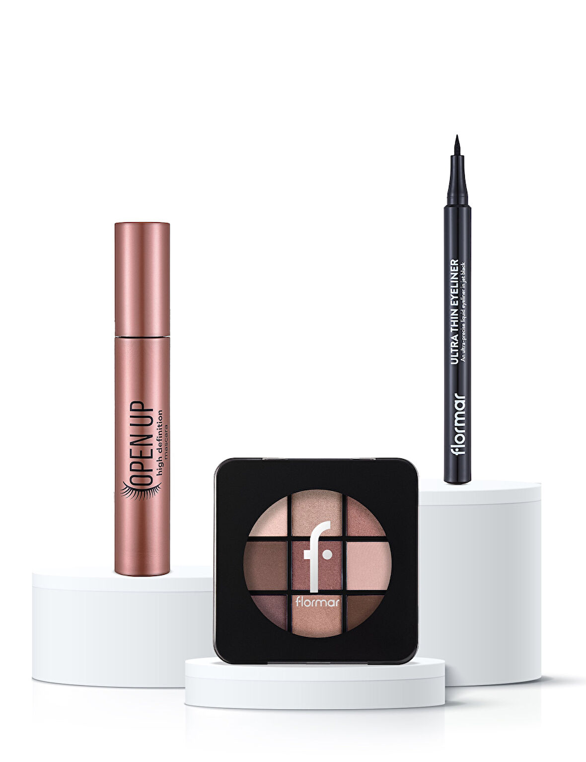 Flormar Mesmerizing Eyes 3'lü Makyaj Seti