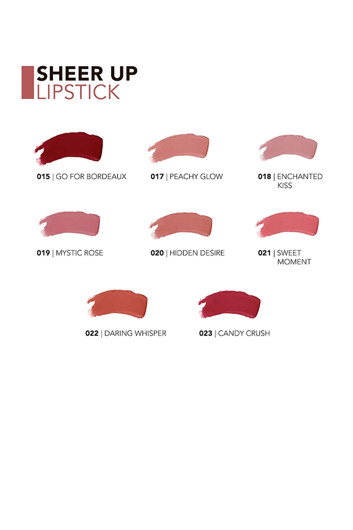 Sheer Up Lush Lips Collection 4'lü Makyaj Seti