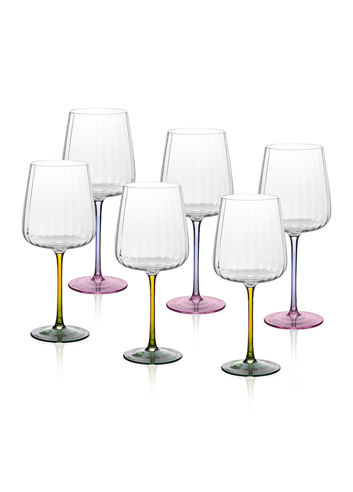 The Mia Şarap Kadehi 6 Parça 600 ml 10809