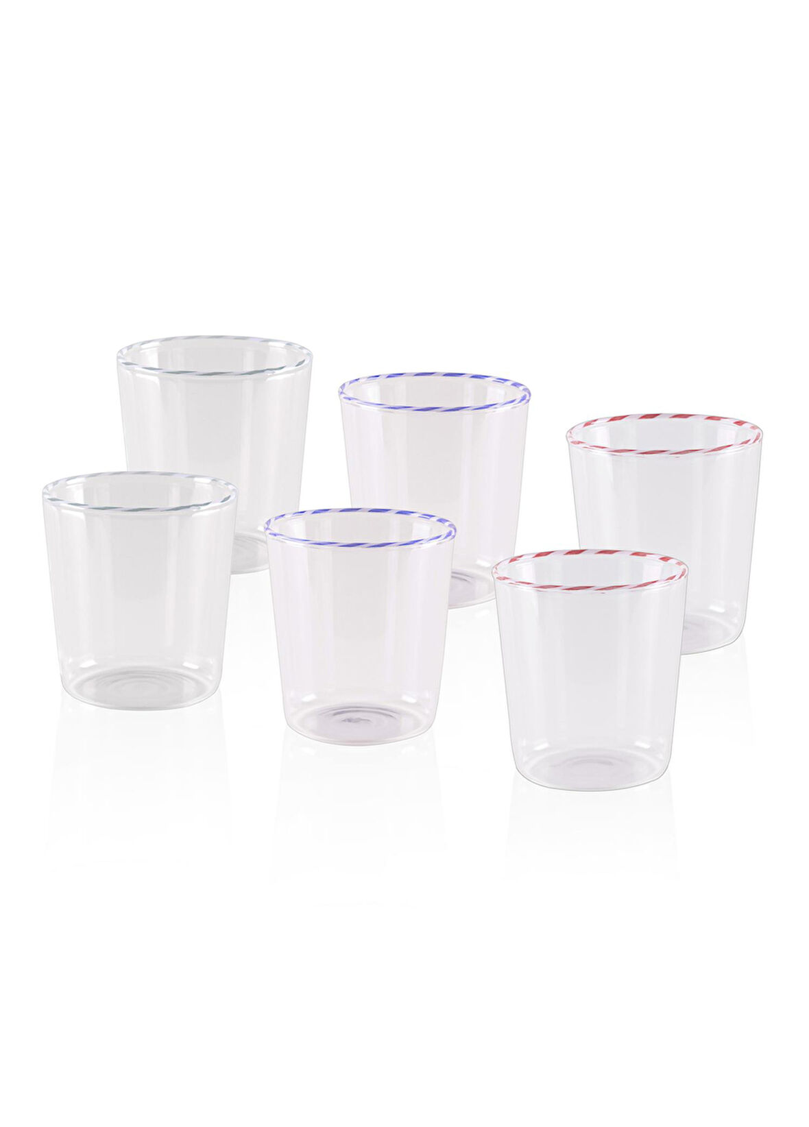 The Mia The Mia Borosilikat Su Bardağı 6 Parça 320 ml 