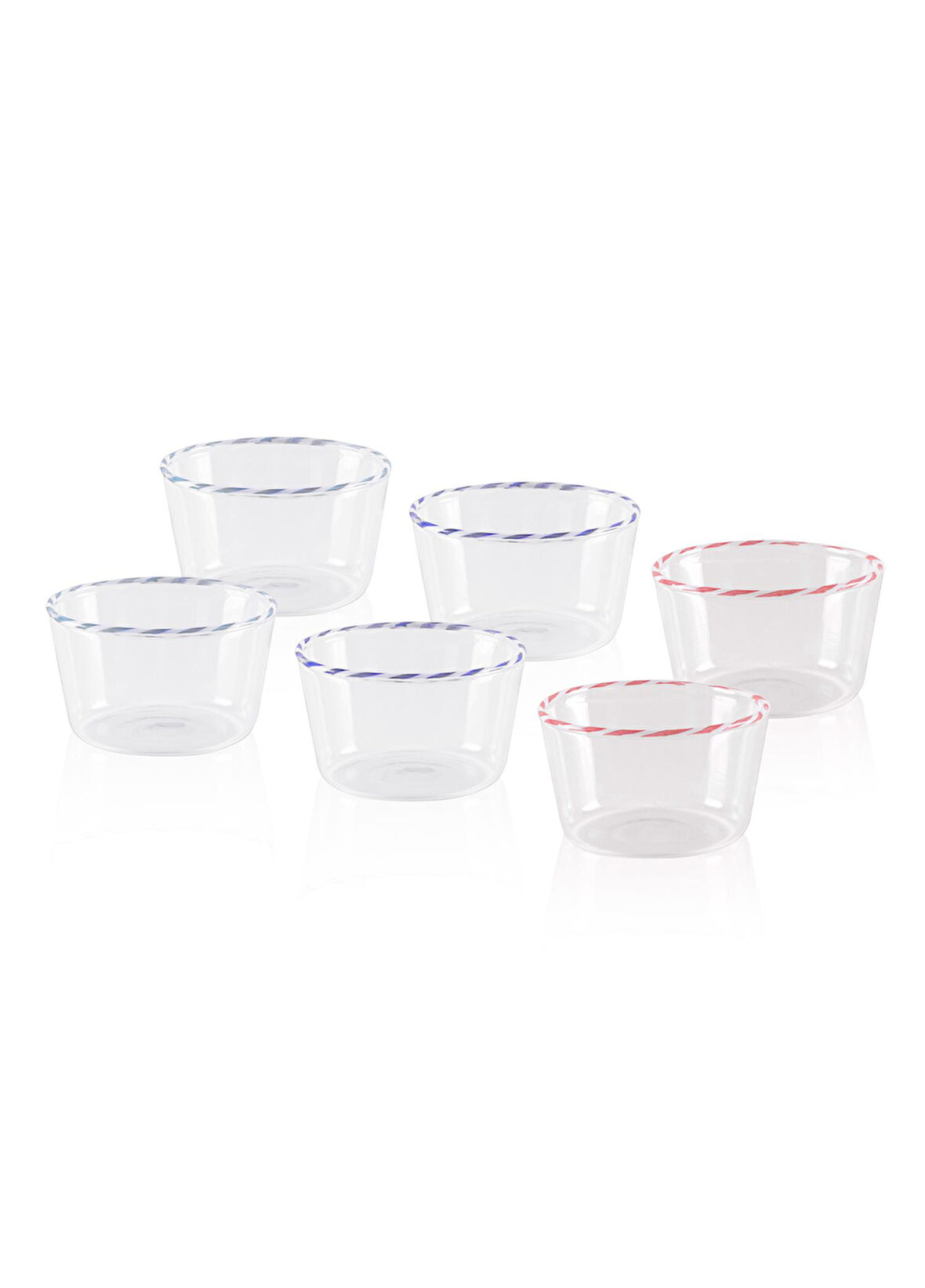 The Mia The Mia Simple Dondurmalık Tatlı Sunum Kasesi 6 Parça 150 ml
