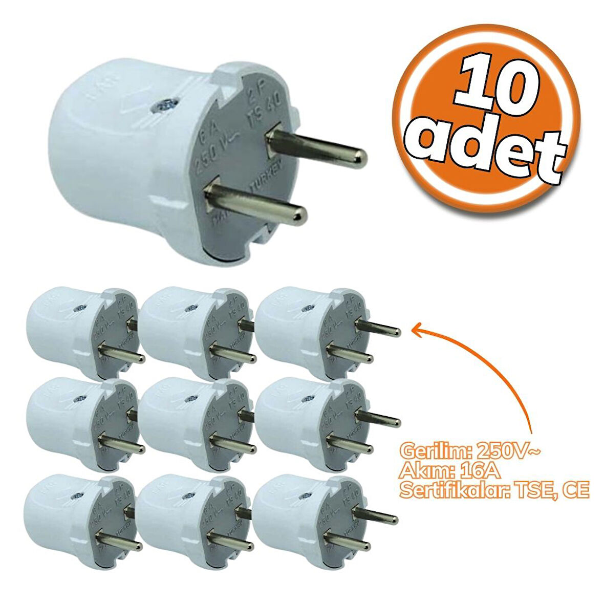 Far Fiş Topraksız Erkek Mimoza 10'lu Set