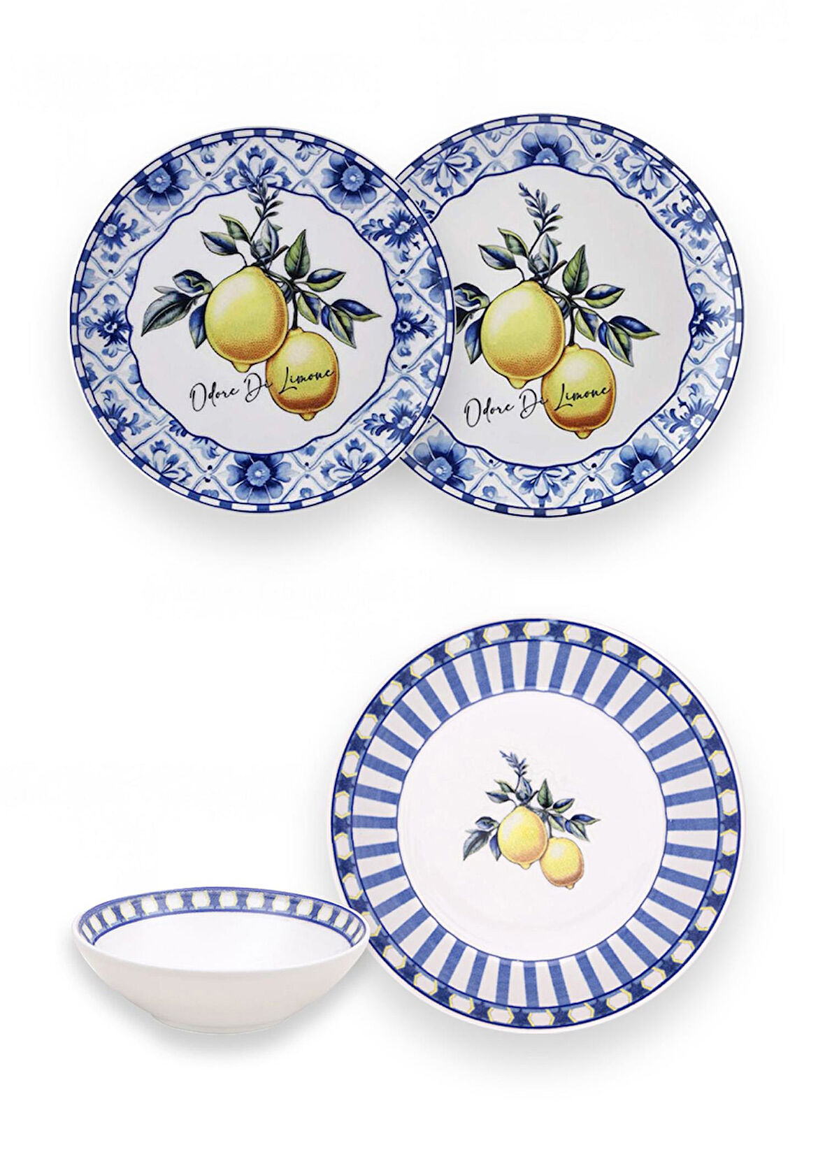 The Mia Odore Di Limone Yemek Takımı 6 Kişilik 24 Parça