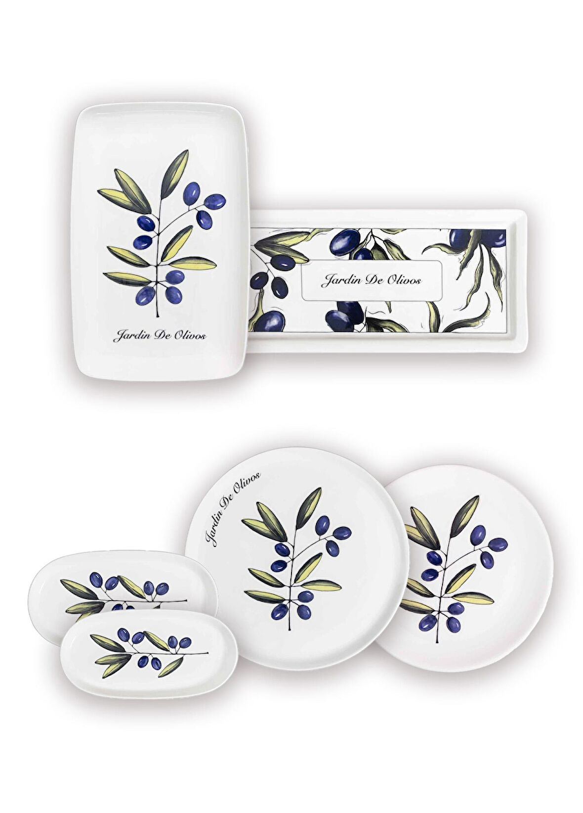 The Mia Olivos Kahvaltı Takımı 6 Kişilik 15 Parça Set 1