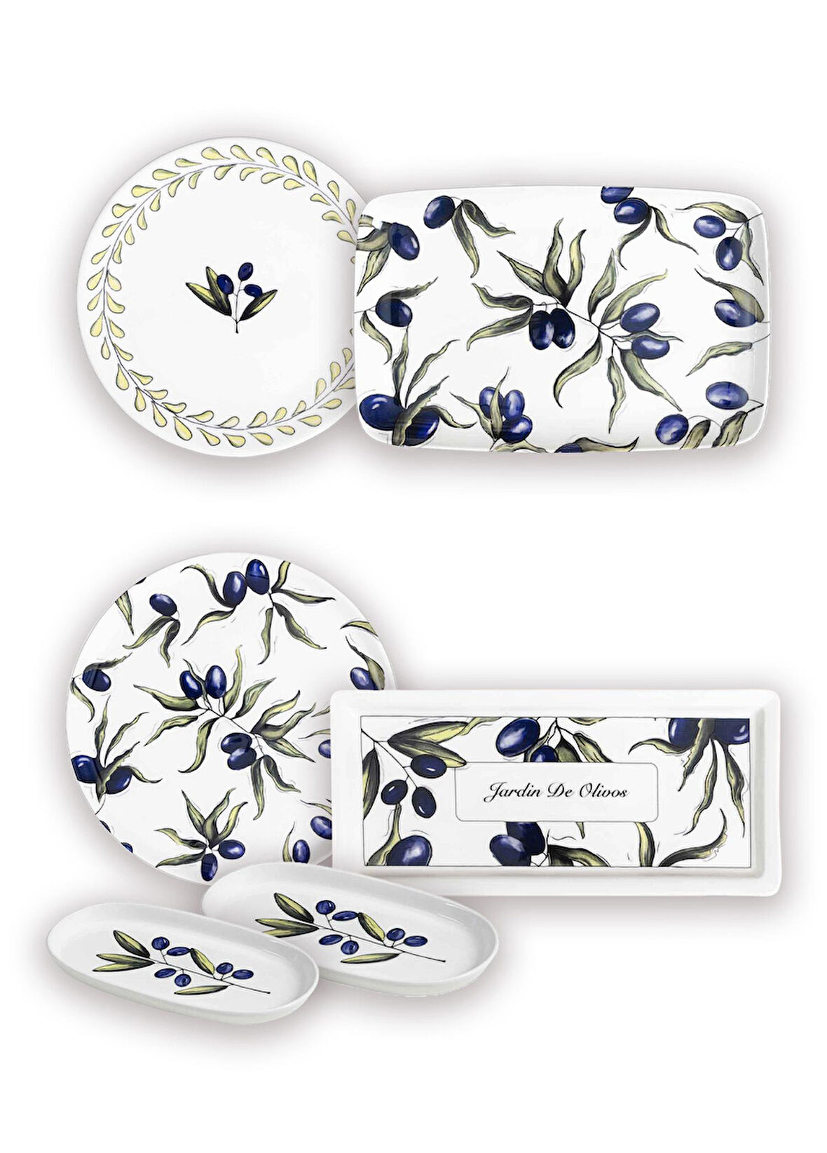 The Mia Olivos Kahvaltı Takımı 6 Kişilik 15 Parça Set 2