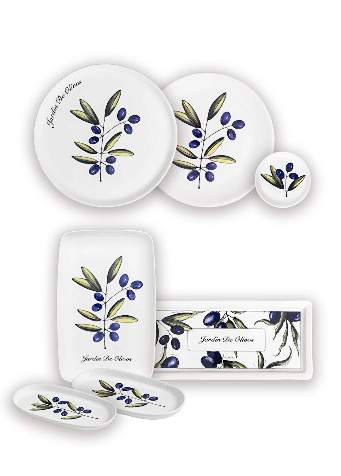 The Mia Olivos Kahvaltı Takımı 6 Kişilik 19 Parça Set 1