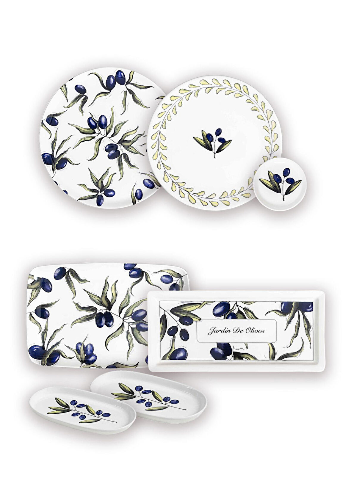 The Mia Olivos Kahvaltı Takımı 6 Kişilik 19 Parça Set 2