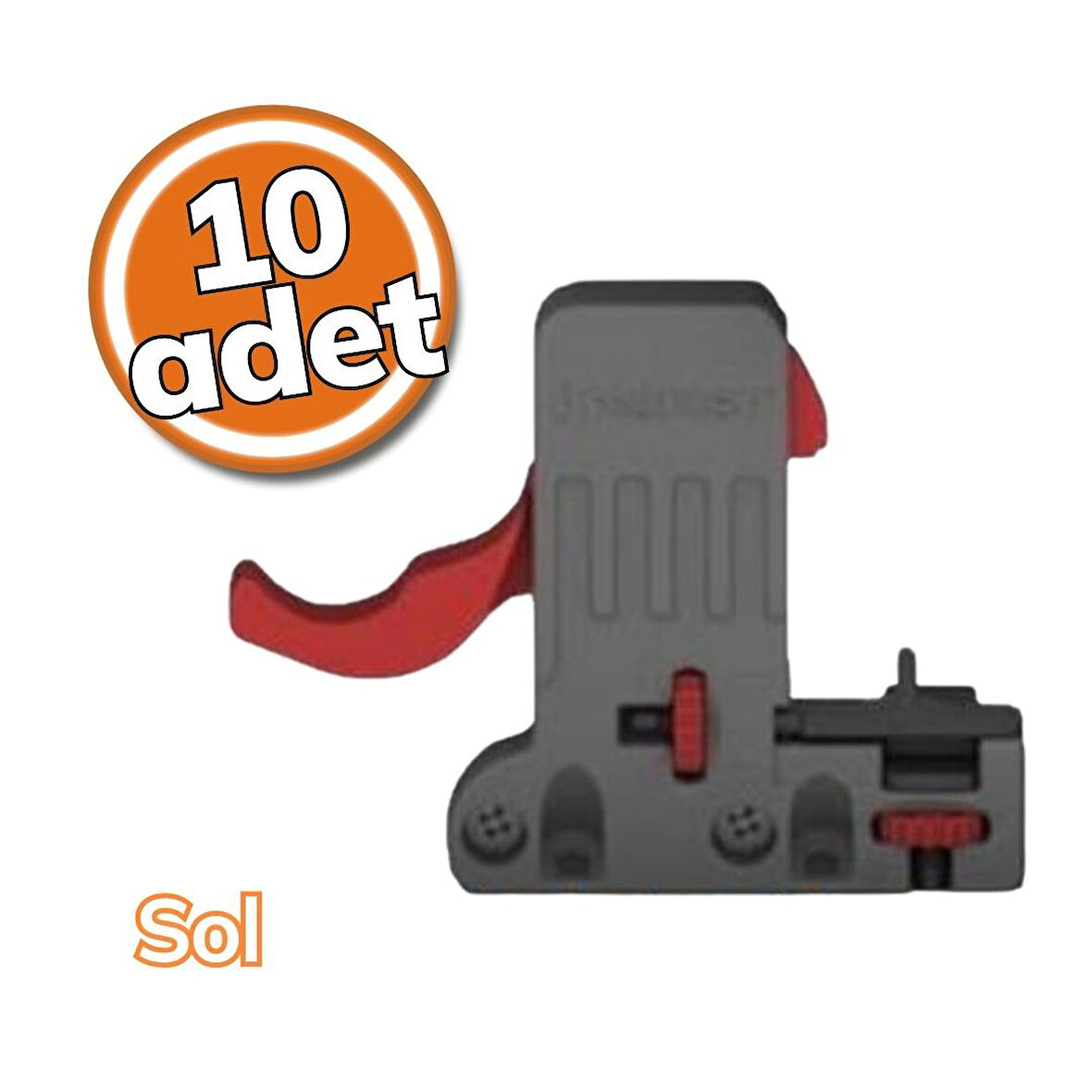 Samet Smart Slide Mandal Sol 10'lu Set