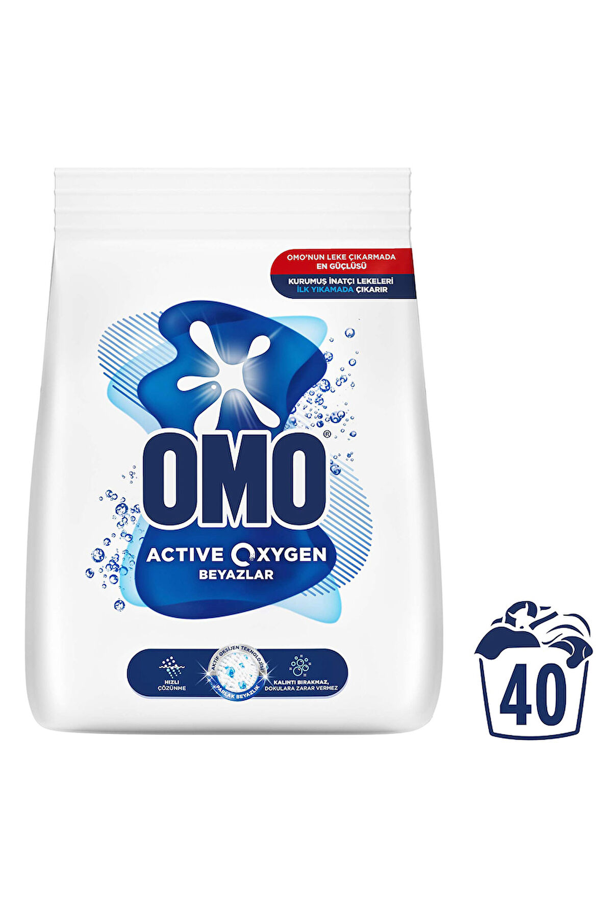 Omo Active Oxygen Beyazlar Toz Deterjanı 6 KG x1