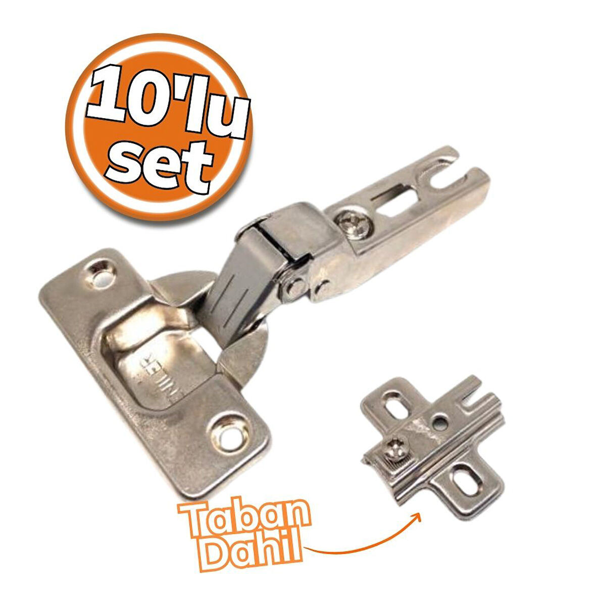 Yeniler Menteşe YDB 10'lu Set (Taban Dahil)