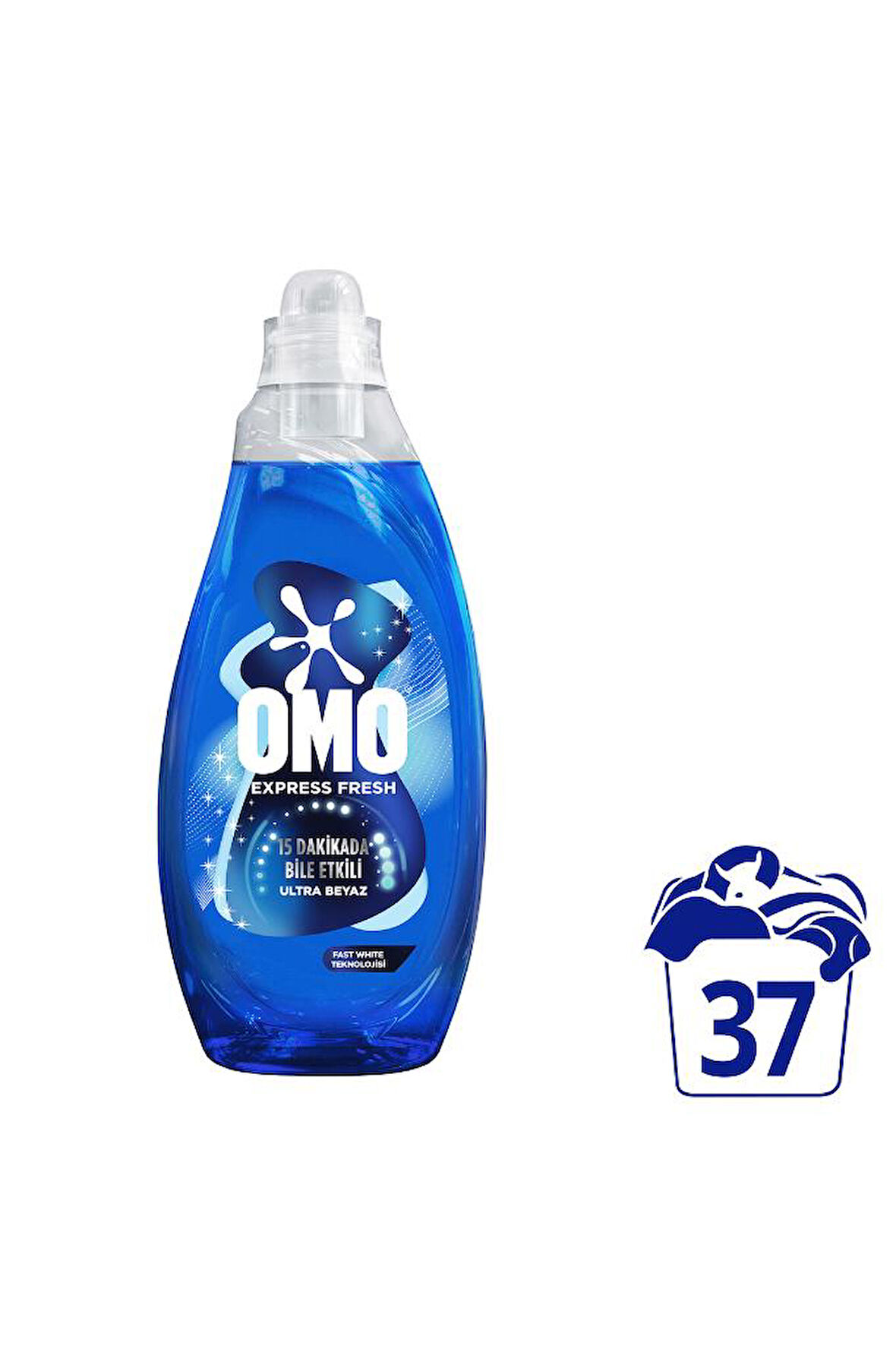 Omo Express Fresh Ultra Beyaz Sıvı Çamaşır Deterjanı 1480 ml x1