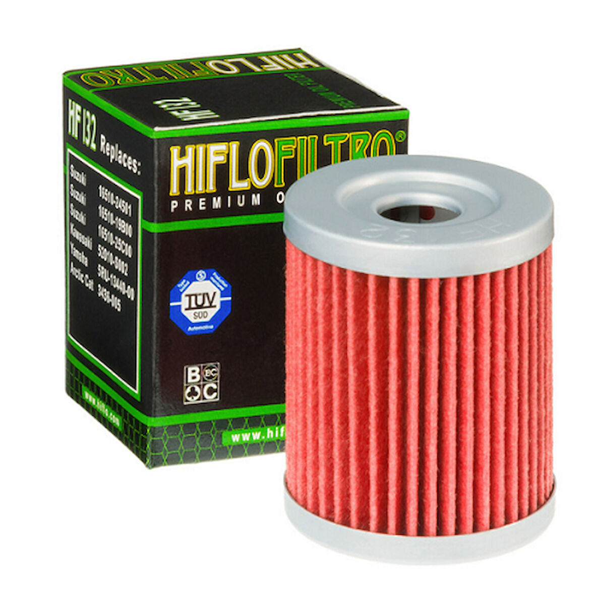 Hiflo Yağ Filtresi HF132 Yamaha X-Max 400 Majesty 400 Sym Max 400 Ramzey Gy200 Cross