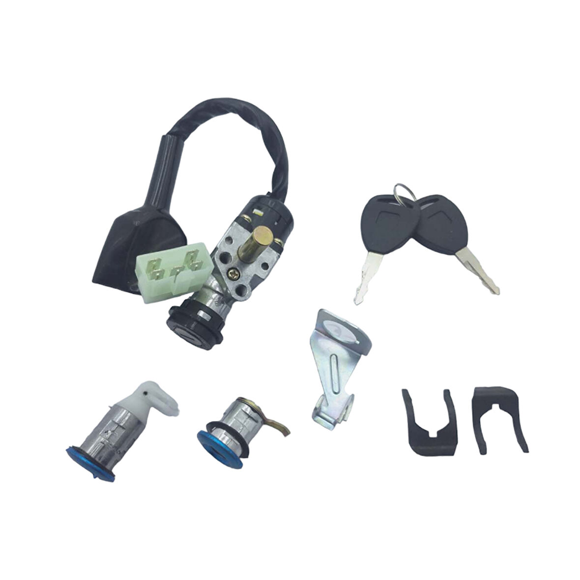 Motolider Kontak Kilit Seti Zn125 Scooter