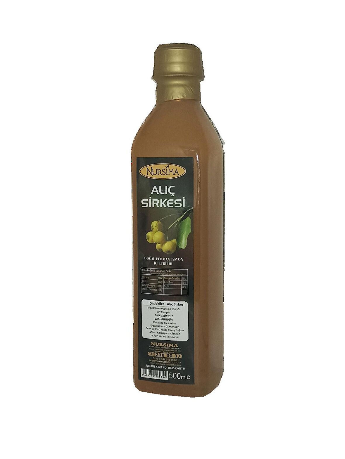 Alıç Sirkesi (PET Ambalaj) 500 ml