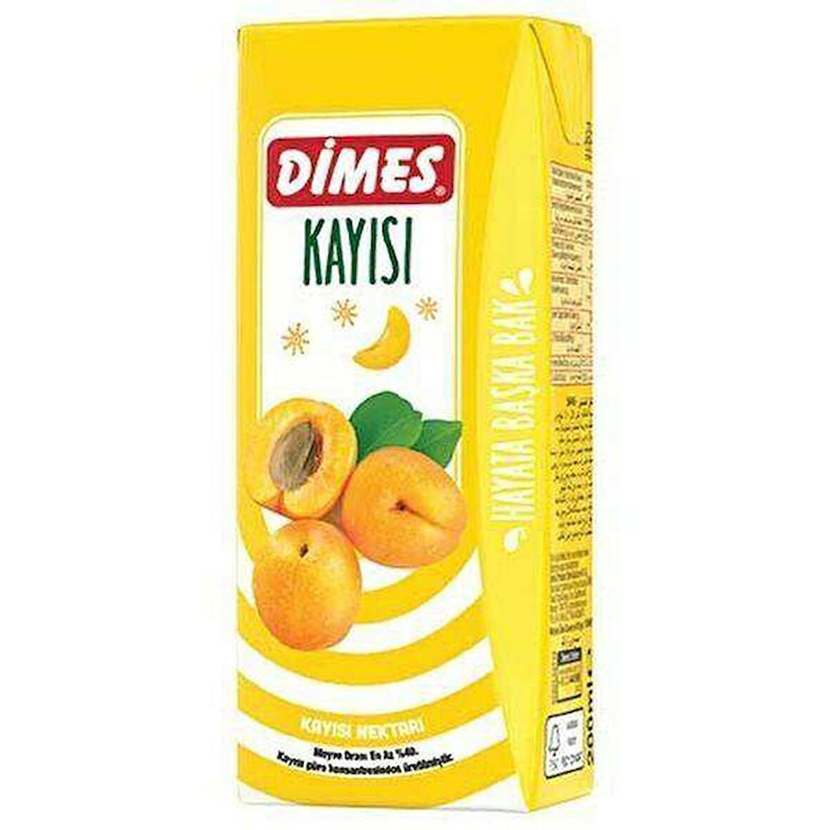 Dimes Kayısı Aromalı Meyve Suyu 200 ml 27'li