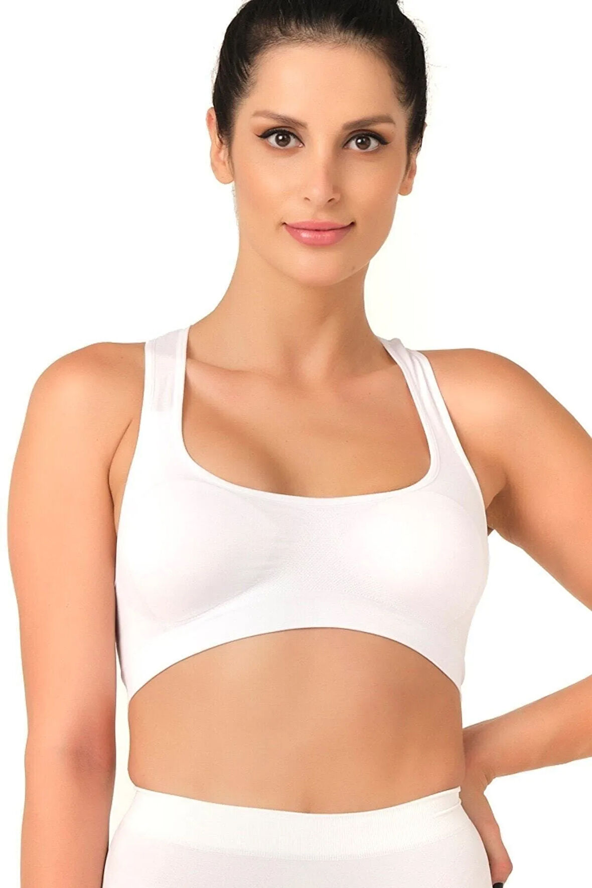 Toparlayıcı Pedli Sporcu Sütyen