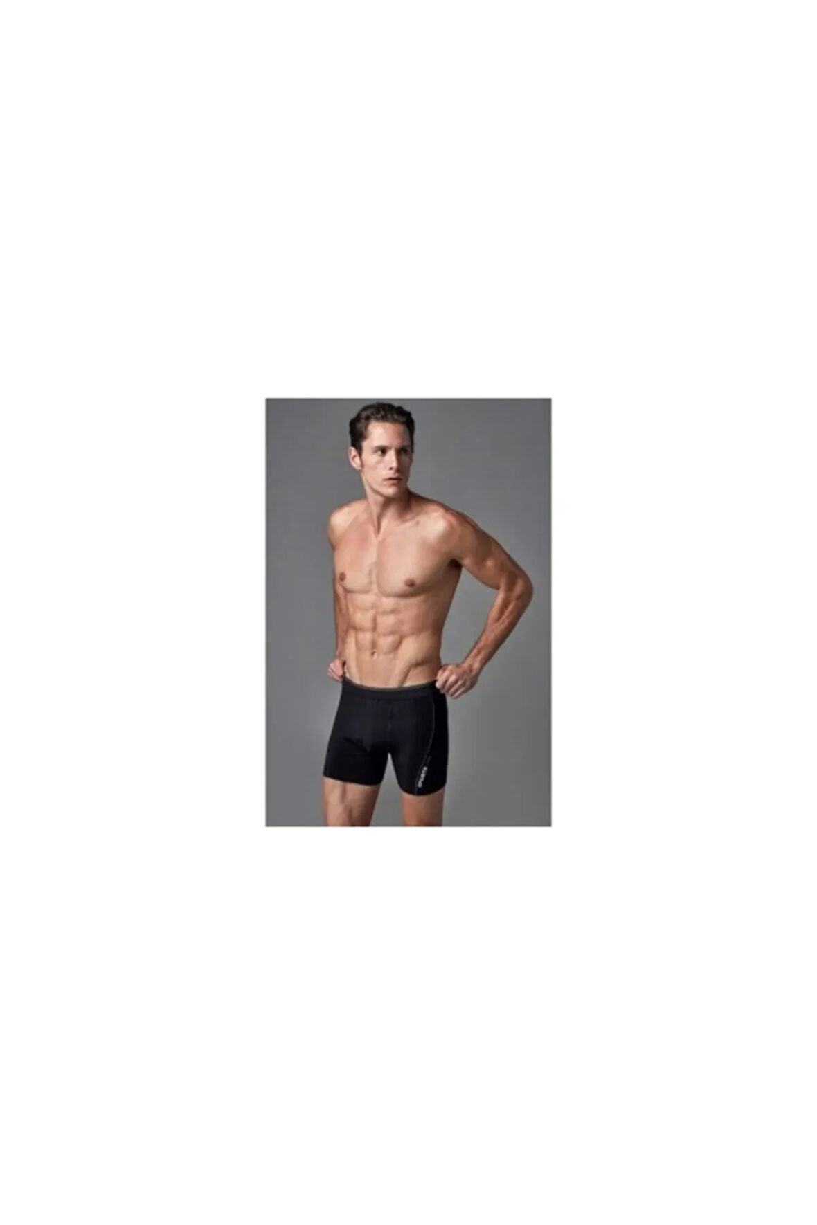 3 Adet Erkek Compact-cotton Uzun Boxer Siyah