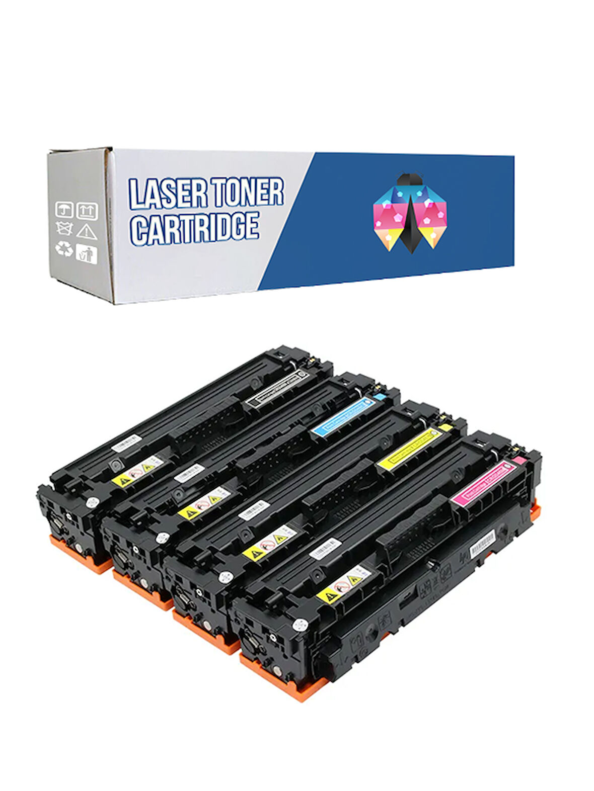 Safir Toner  CRG-046H  Canon İ-Sensys MF-735Cdw 1 Set CMYK Muadil Toner