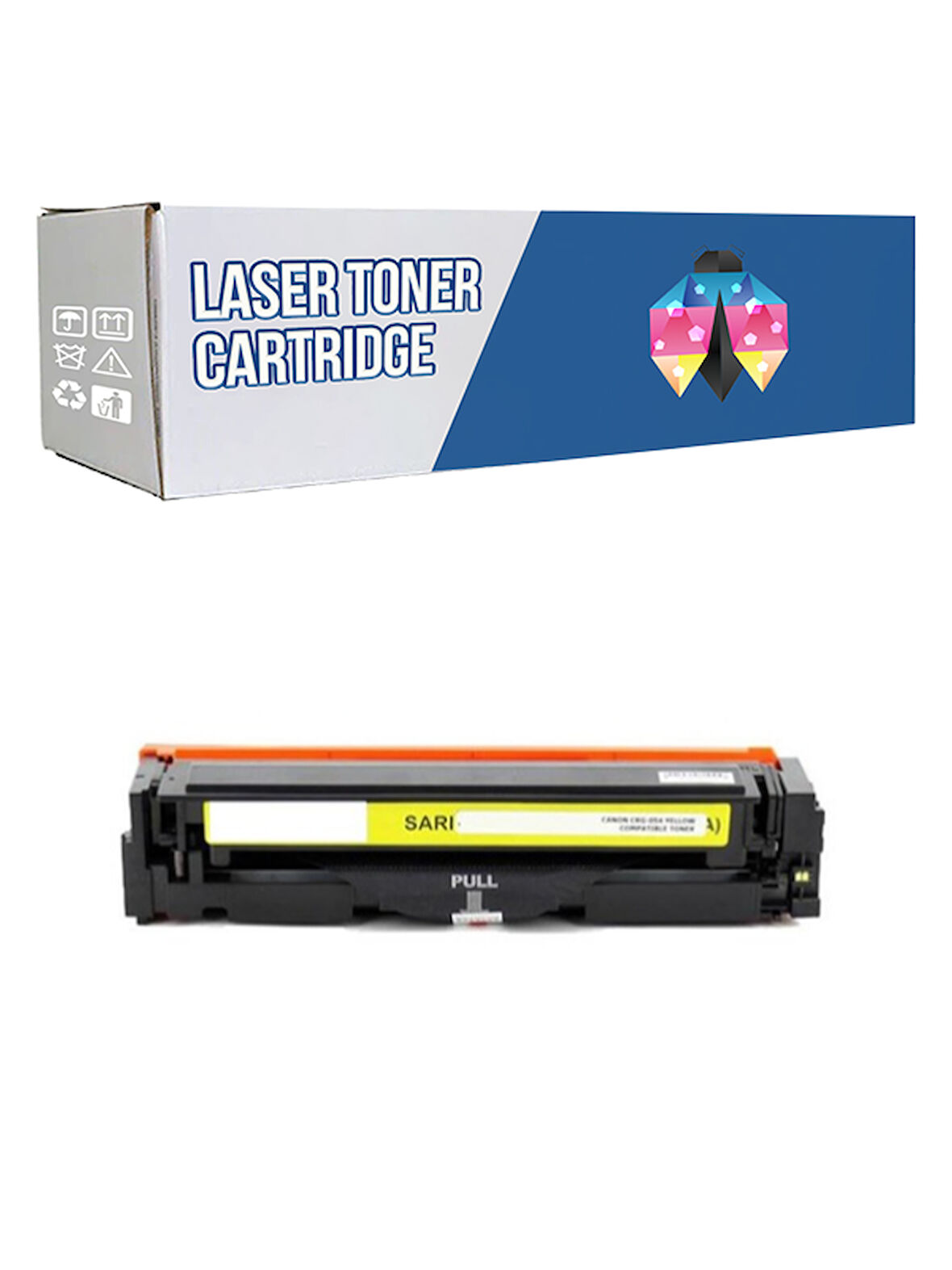 Safir Toner Canon CRG-054 İ-Sensys MF-644Cdw Sarı  1.400 Syf  Muadil Toner