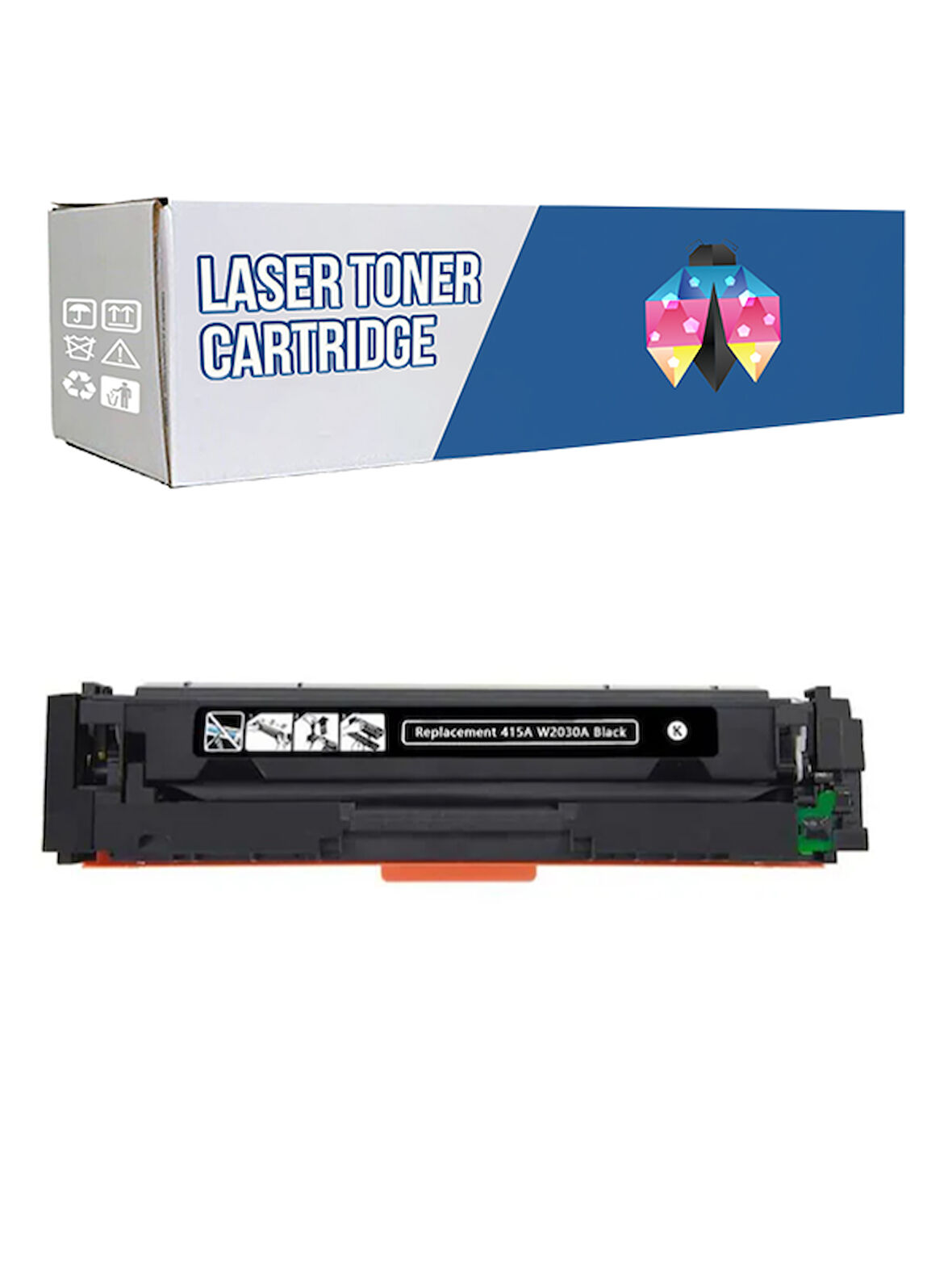 Safir Toner Canon CRG-055H i-Sensys LBP-663Cdw 5.900 Syf Siyah Çipsiz Muadil Toner