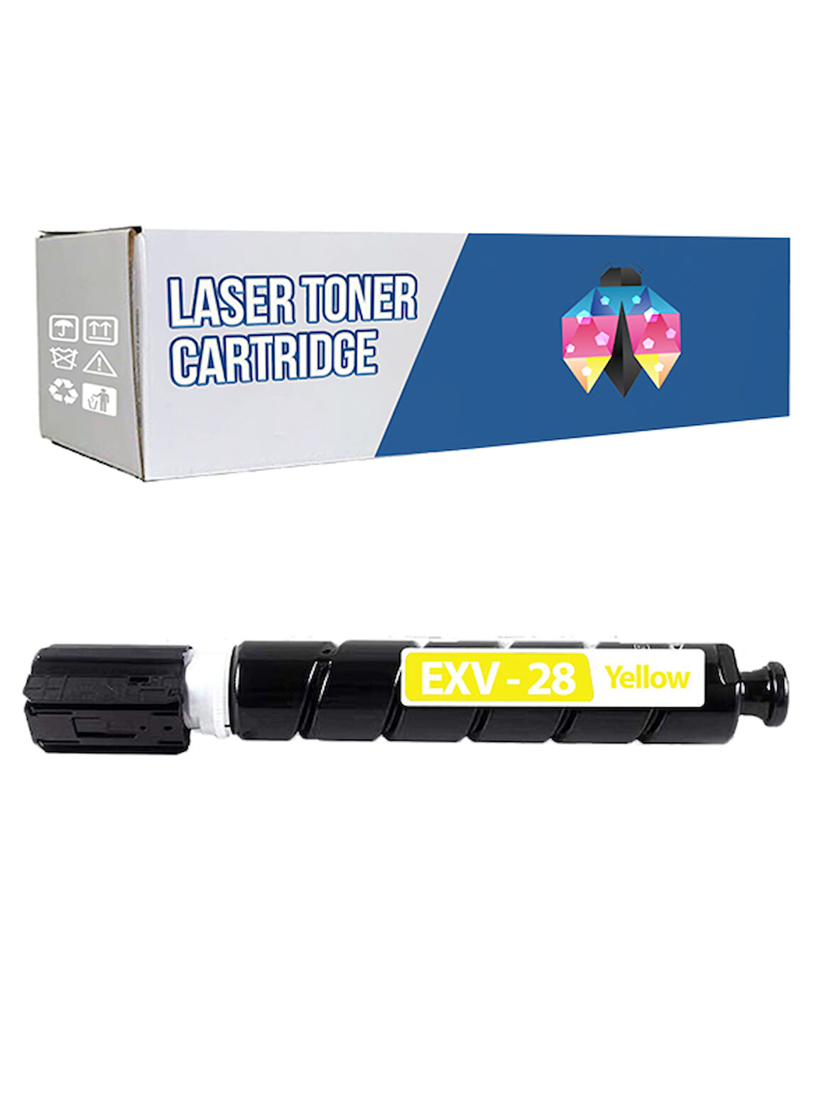 Safir Toner Canon imageRUNNER Advance C5250i C-EXV-28 Sarı 38.000 Syf  Muadil Toner