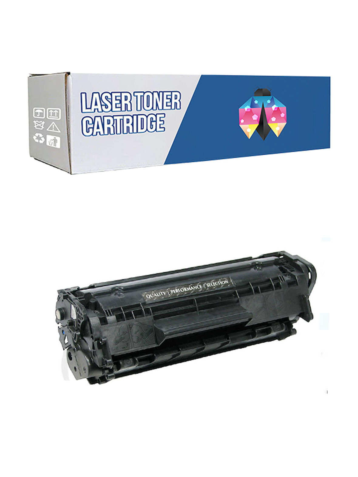 Safir Toner Hp 12A-Q2612A / Hp Laserjet 1018   2.000 Sayfa Muadil Toner 