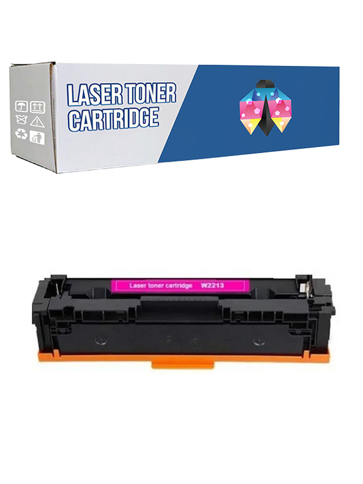 Safir Toner Hp 207A-W2213A 1.250 Syf Kırmızı Çipsiz Muadil Toner