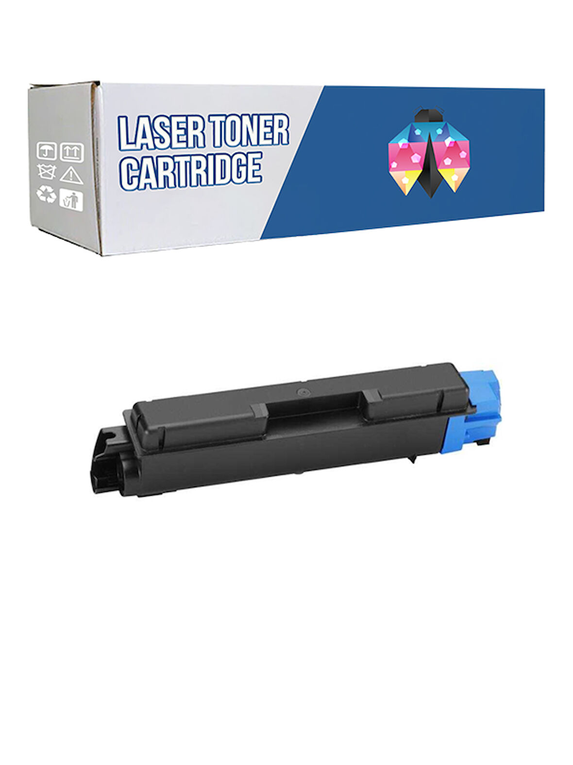 Safir Toner  Kyocera TK-580  Mavi 3.500 Syf Muadil Toner
