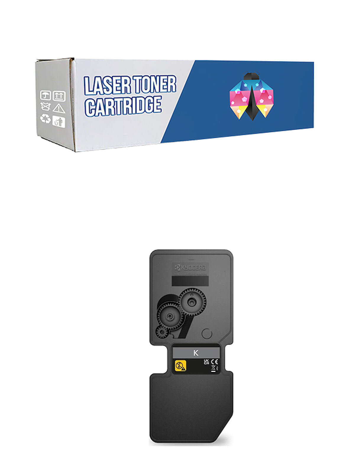 Safir Toner Kyocera ECOSYS P5026cdw TK-5240 4.000 Syf Siyah Muadil Toner