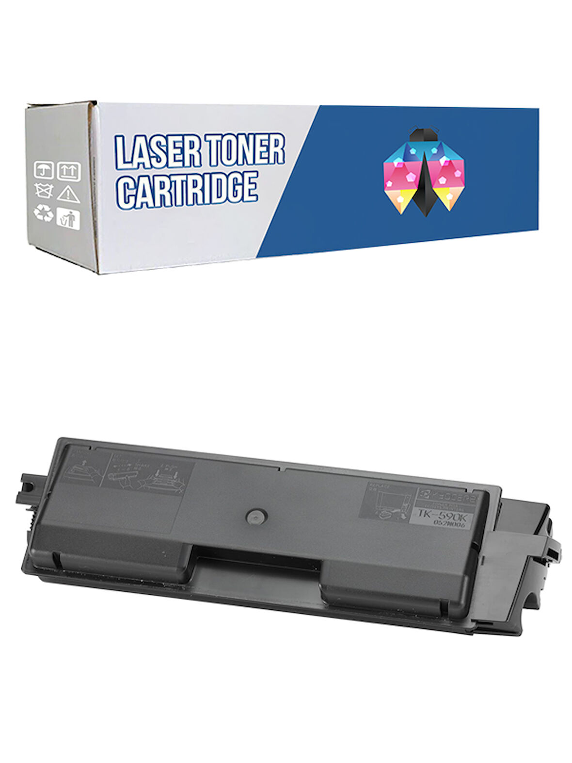 Safir Toner Kyocera FS-C2526mfp TK-590 5.000 Syf  Siyah Muadil Toner