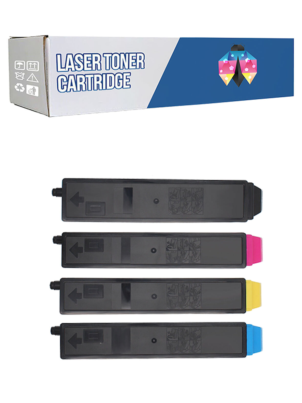 Safir Toner Kyocera FS-C8020MFP TK-895  CMYK 1 Set Muadil Toner