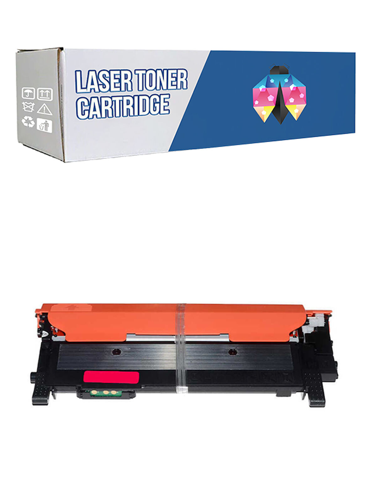 Safir Toner Hp 117A-W2073AÇipli  700 Syf Kırmızı Muadil Toner