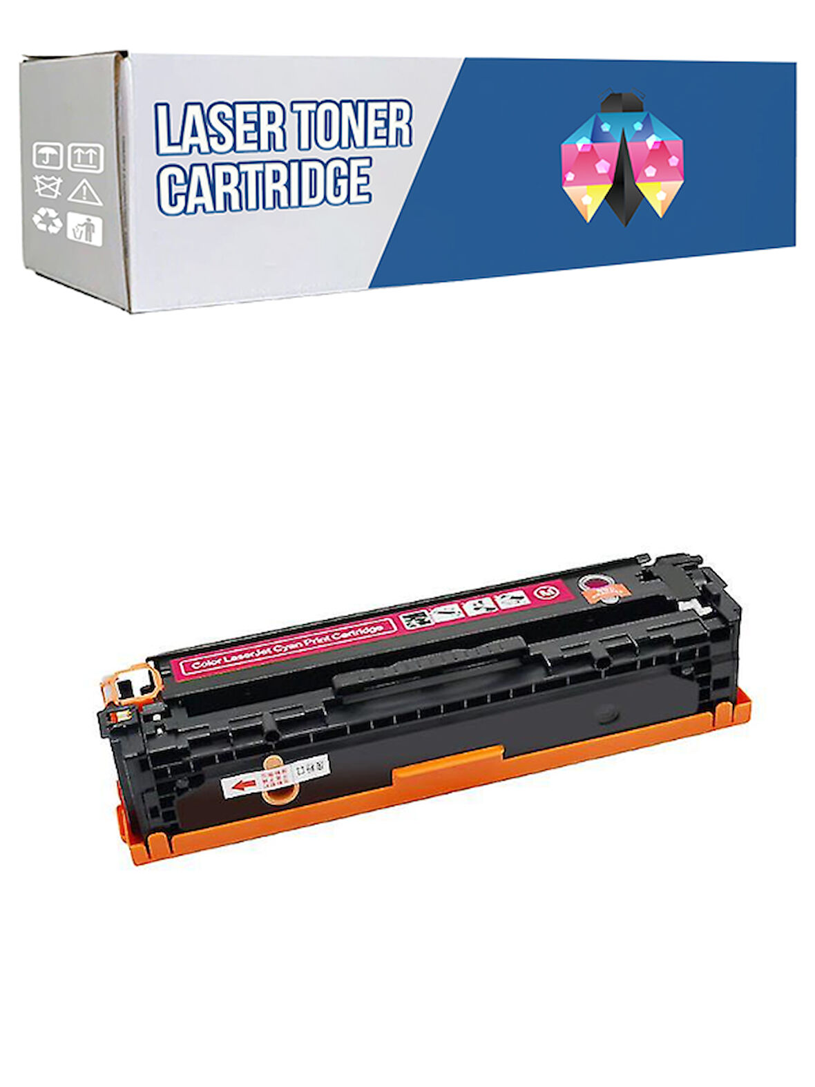 Safir Toner Hp CF388A - CF377A 204A-CF513A Kırmızı Muadil Toner
