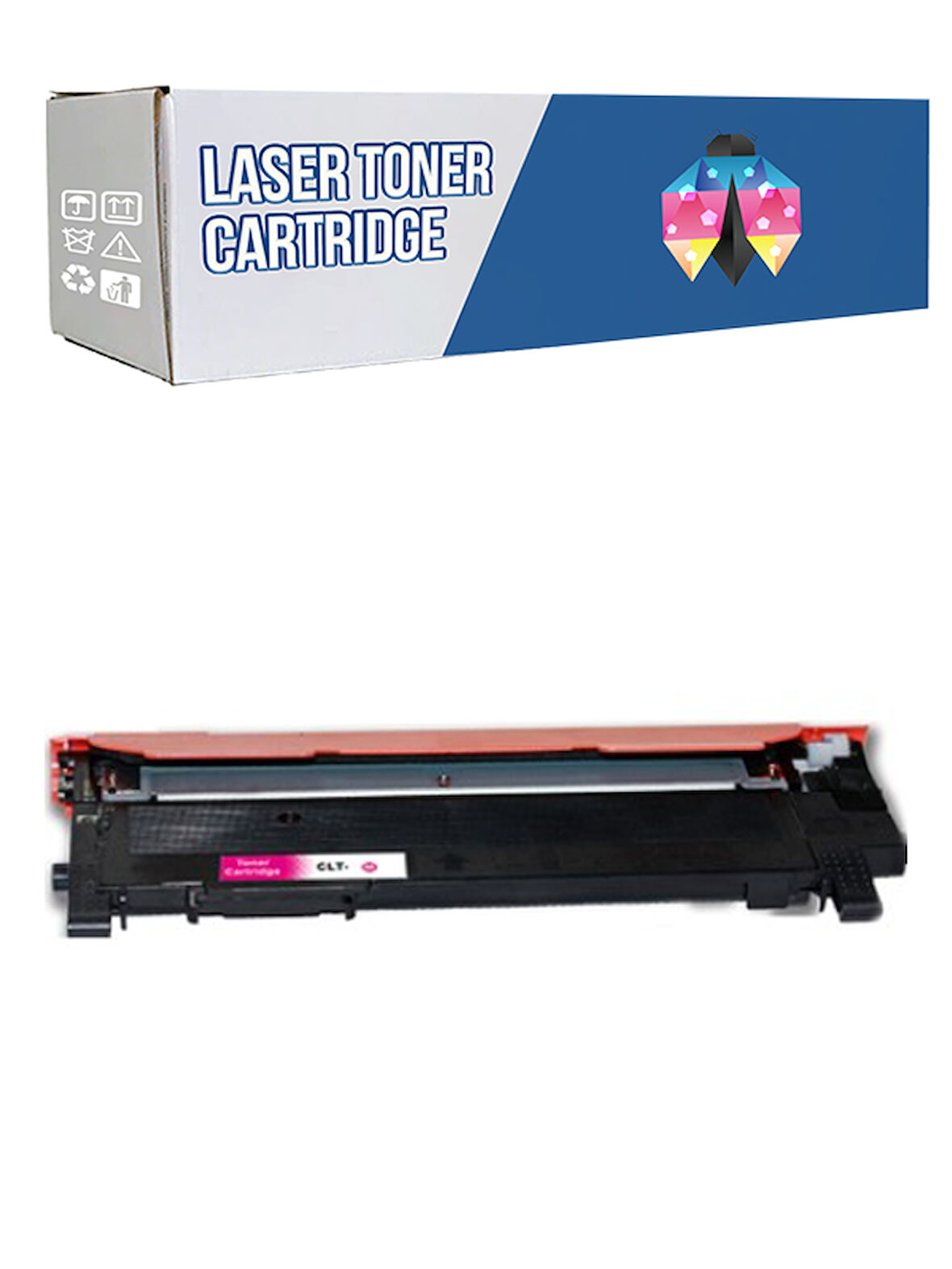 Safir Toner Samsung CLT-M406S CLP-360  1.000 Syf Kırmızı Muadil Toner