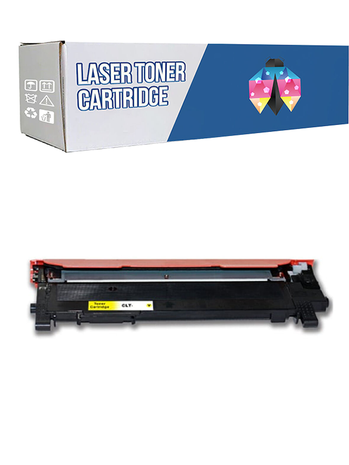 Safir Toner Samsung CLT-Y406S 1.000 Syf Sarı Muadil Toner