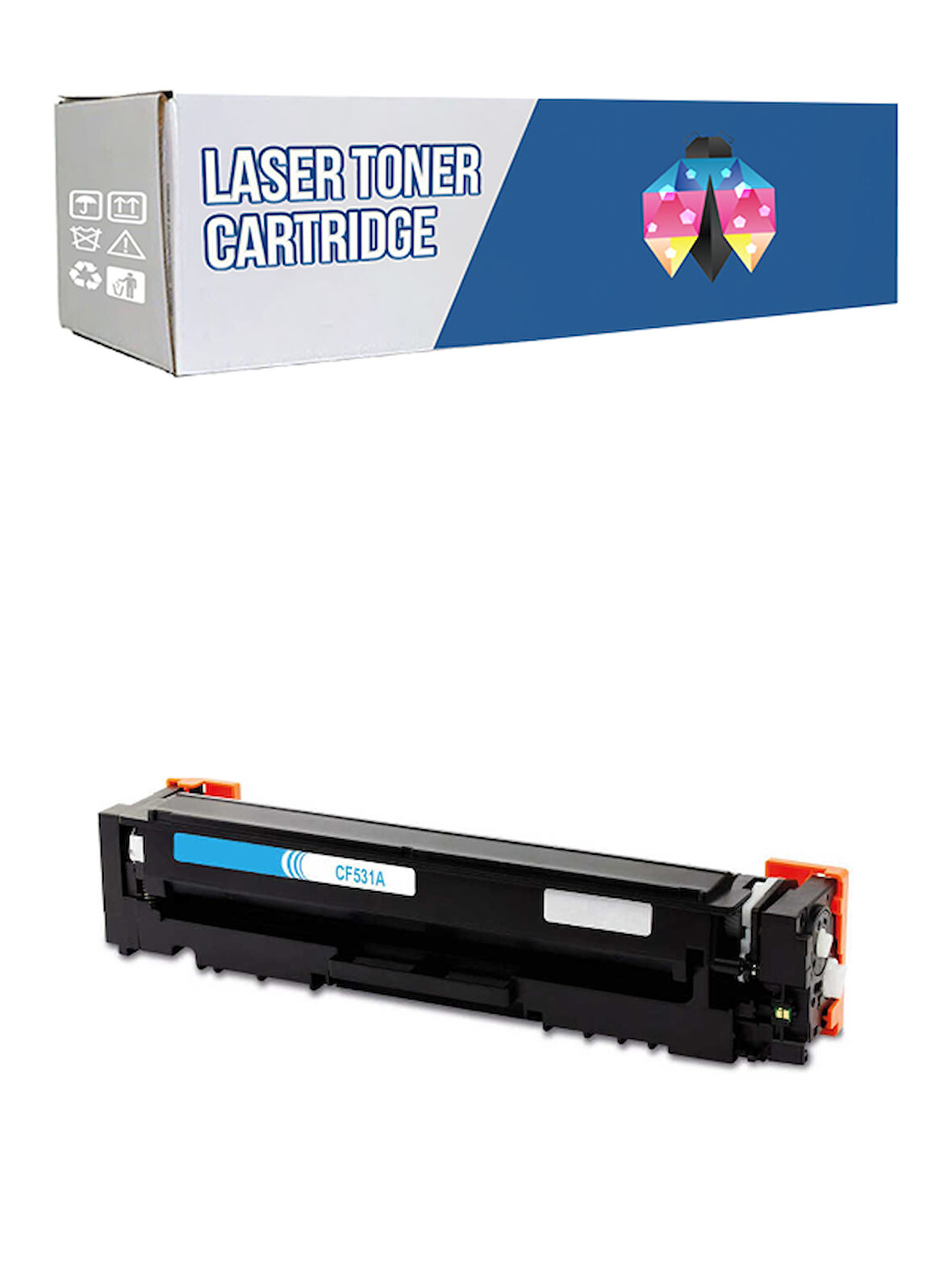 Safir Toner Hp LaserJet Pro 200 Color M251nw 131A-CF211A 1.800 Syf Mavi Muadil Toner