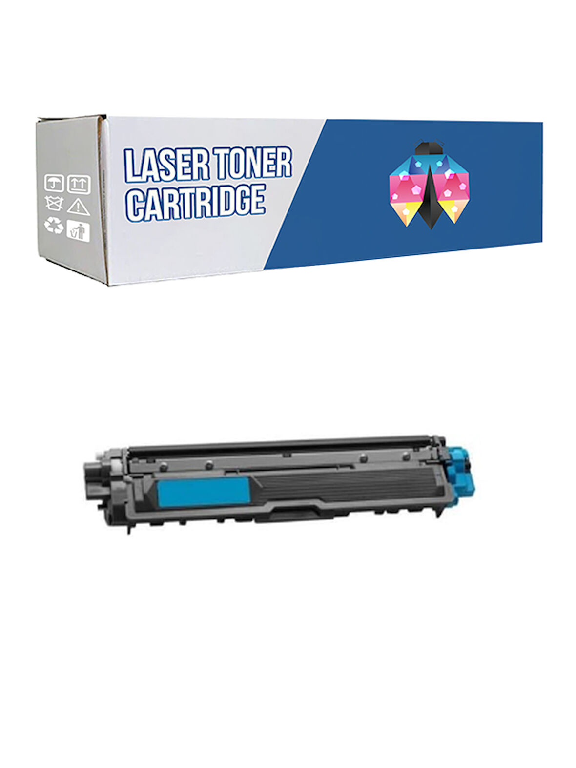 Safir Toner Brother  Tn-221-Tn241-Tn251-Tn261 MFC-9130CW 2.500 Sayfa Mavi  Muadil Toner