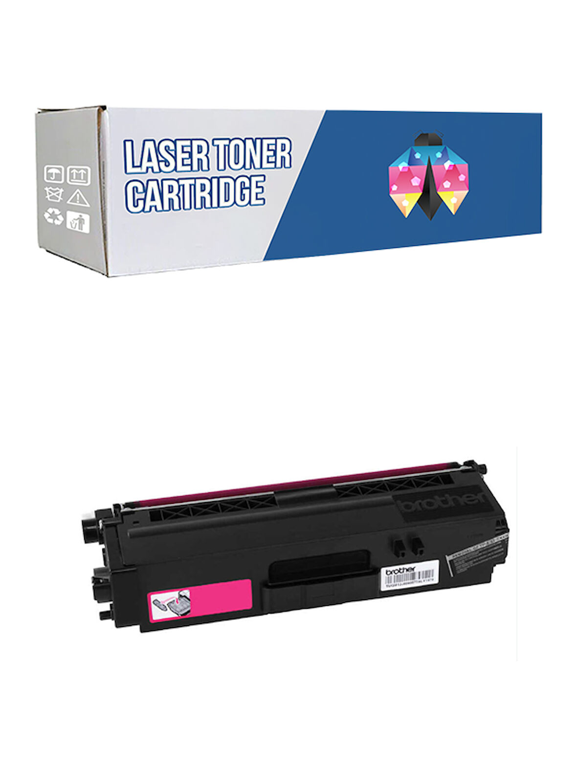 Safir Toner Brother TN-340 HL-4570CDWT 1.500 Sayfa Kırmızı Muadil Toner