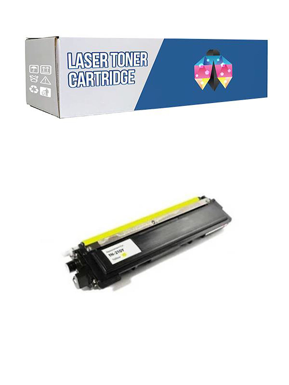 Safir Toner Brother Tn-210-Tn-230-Tn-240 Sarı  1.400 Sayfa Muadil Toner