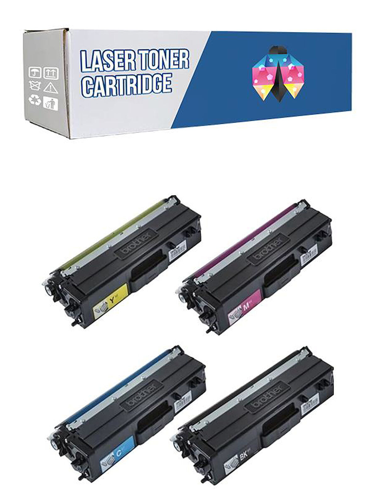 Safir Toner Brother TN-461 CMYK 1 Set Muadil Toner