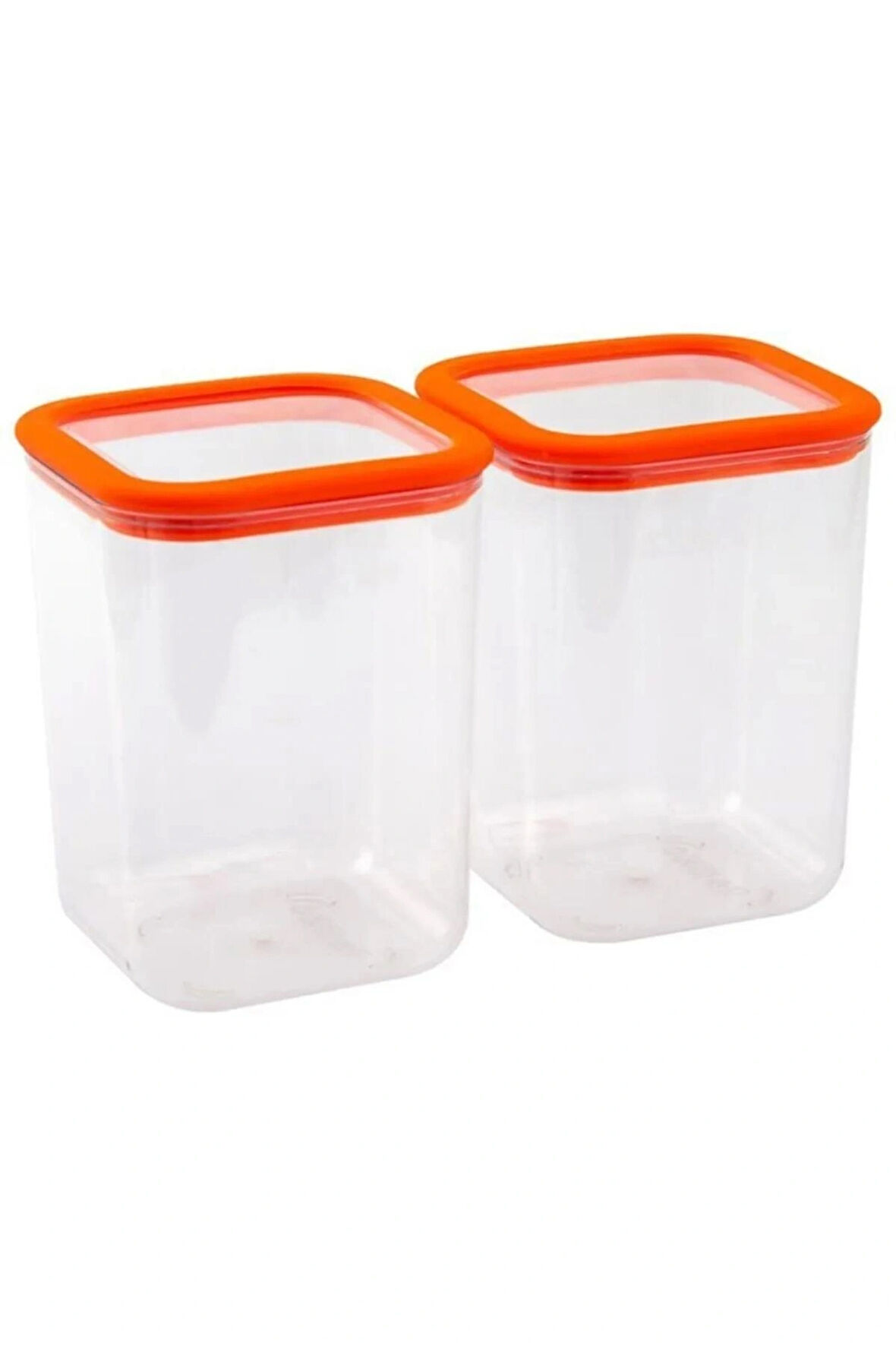 Mondecor Silikon Contalı 2'li 1,2lt Esnek Saklama Kabı Sft004