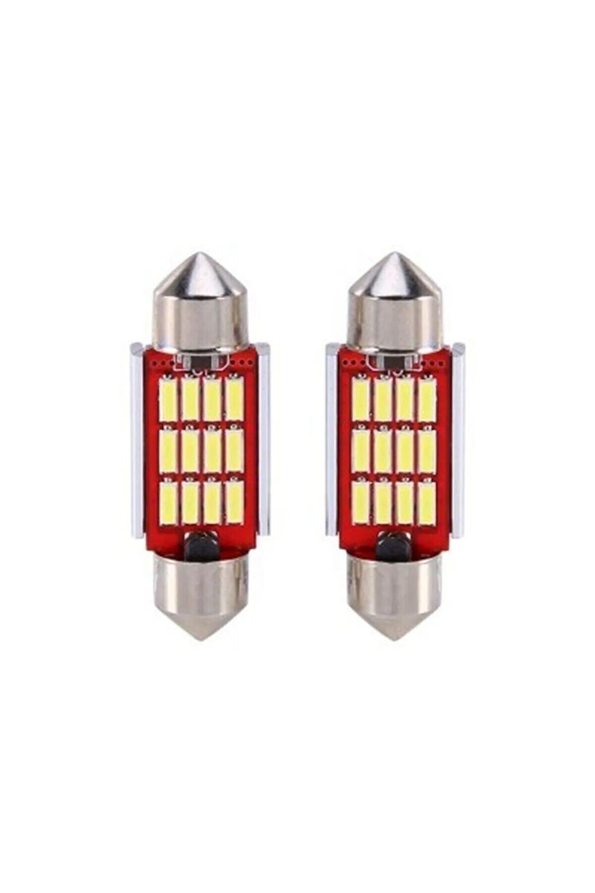 Sofit 12 Led Beyaz 12v Canbus Ampul Takimi 39mm