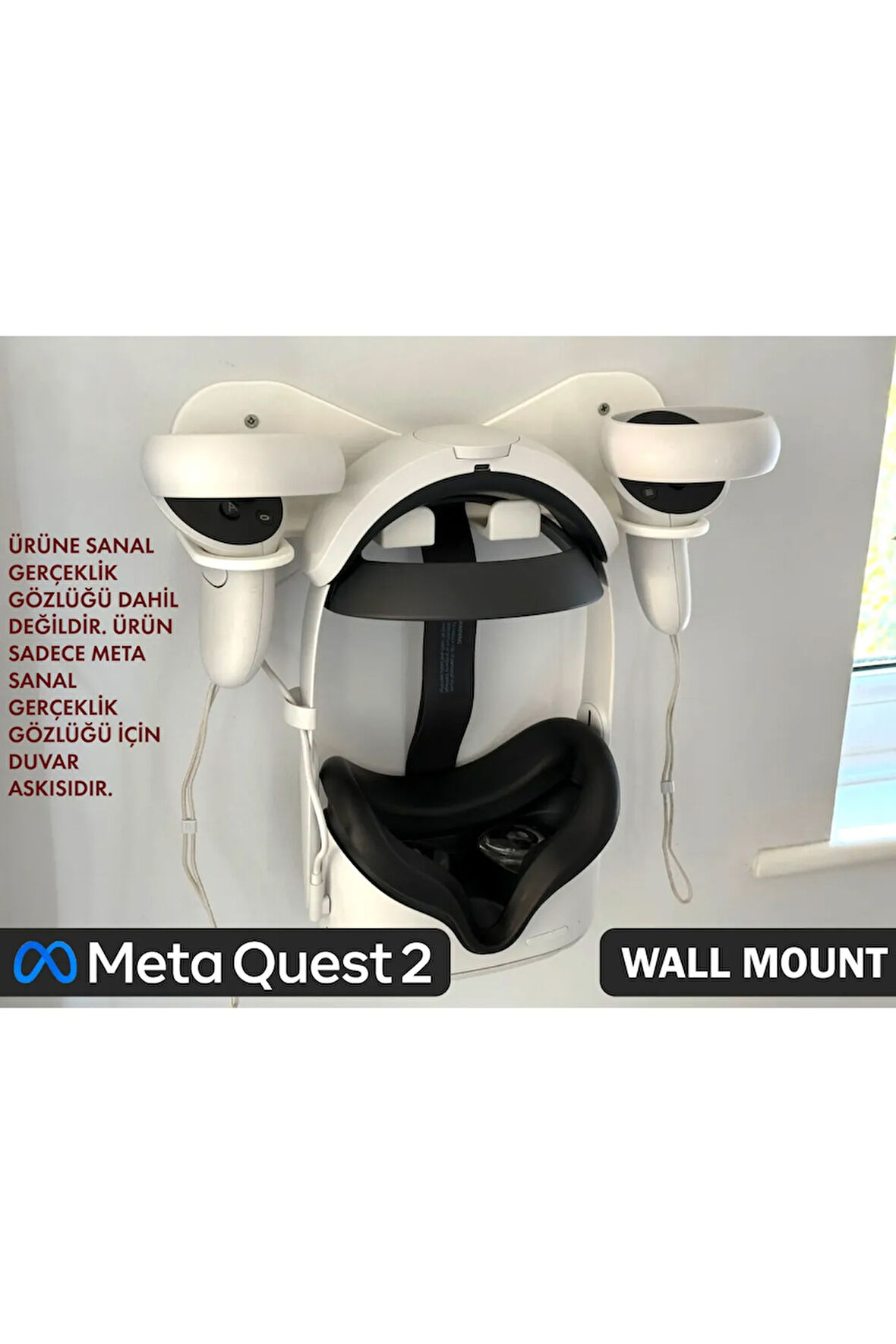 Just3dprintings Meta Quest 2 Duvar AskısI