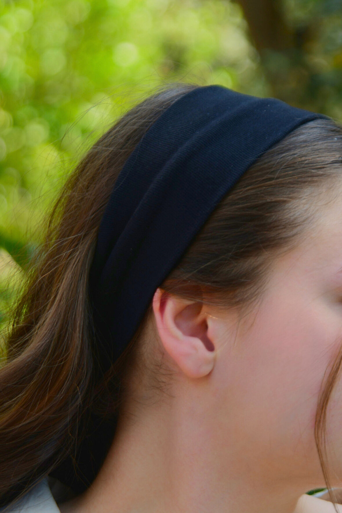 70mm Kalınlığında Lastik Saç Bandı