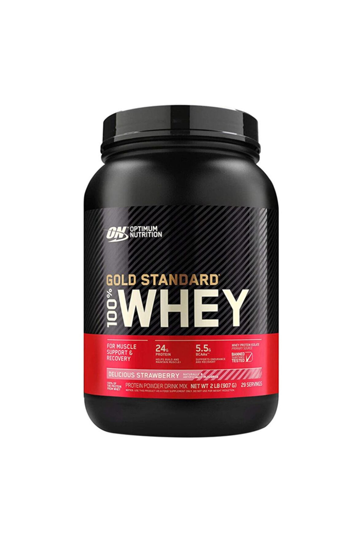 Optimum Gold Standard Whey 908gr (2lb) Çilek